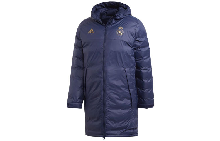 

Стеганая куртка мужская синяя Adidas, синий