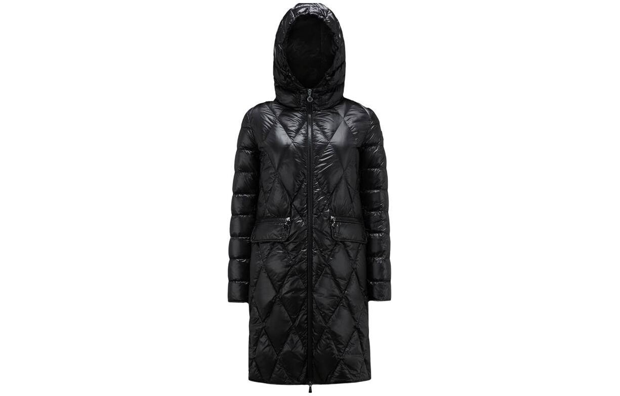 

Пуховик женский черный Moncler