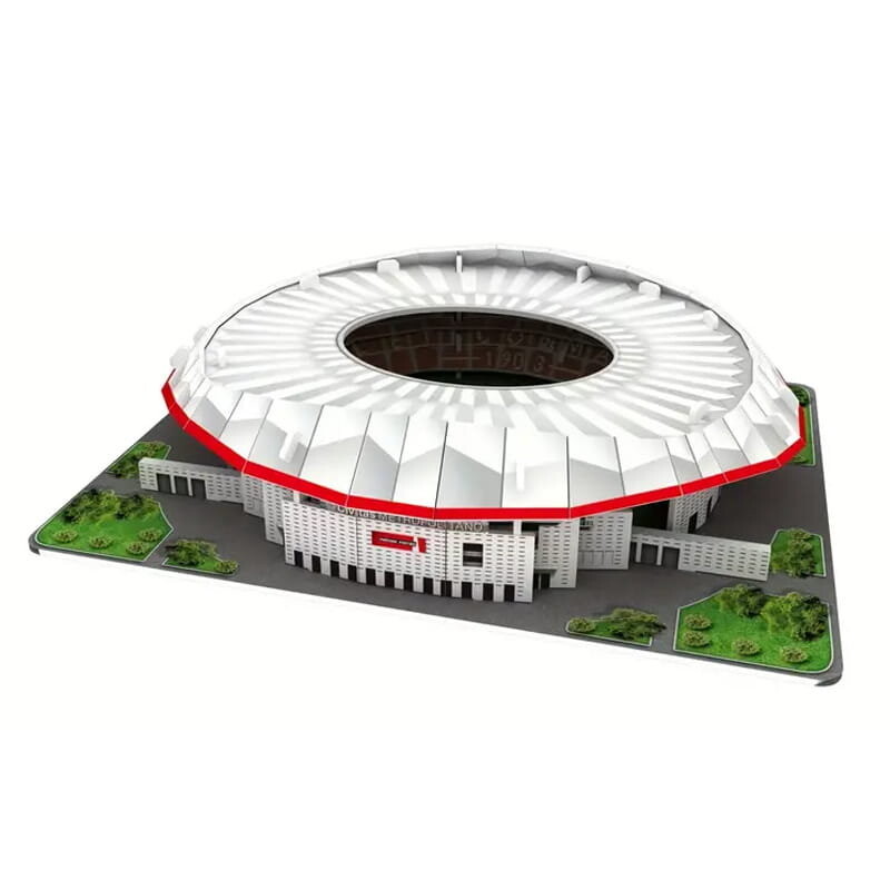 

Мини-футбольный стадион - WANDA METROPOLITANO - Atlético Madrid FC - 3D пазл 25 деталей HABARRI