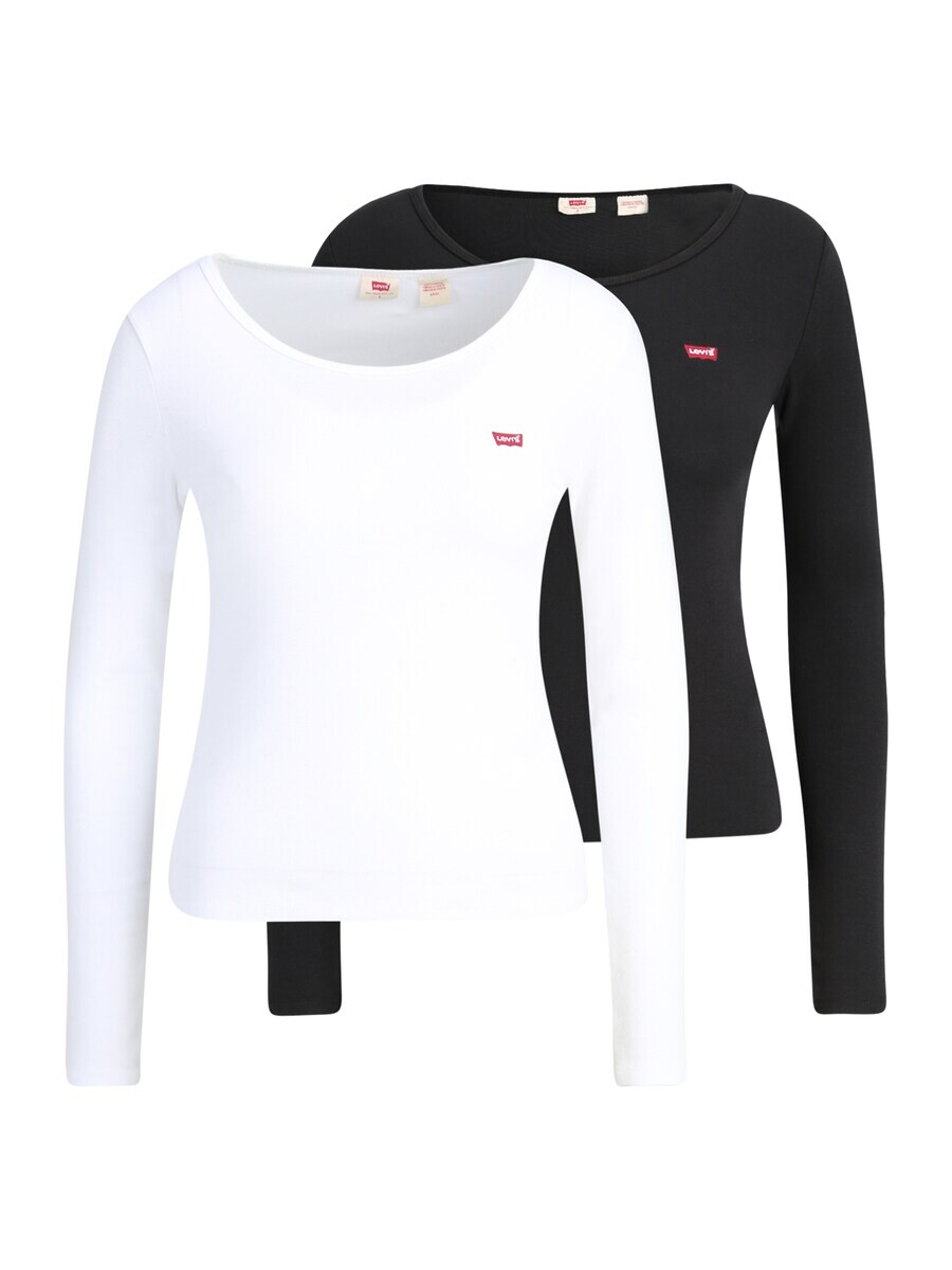 

Лонгслив LEVI'S LS 2 PACK TEE, черный/белый