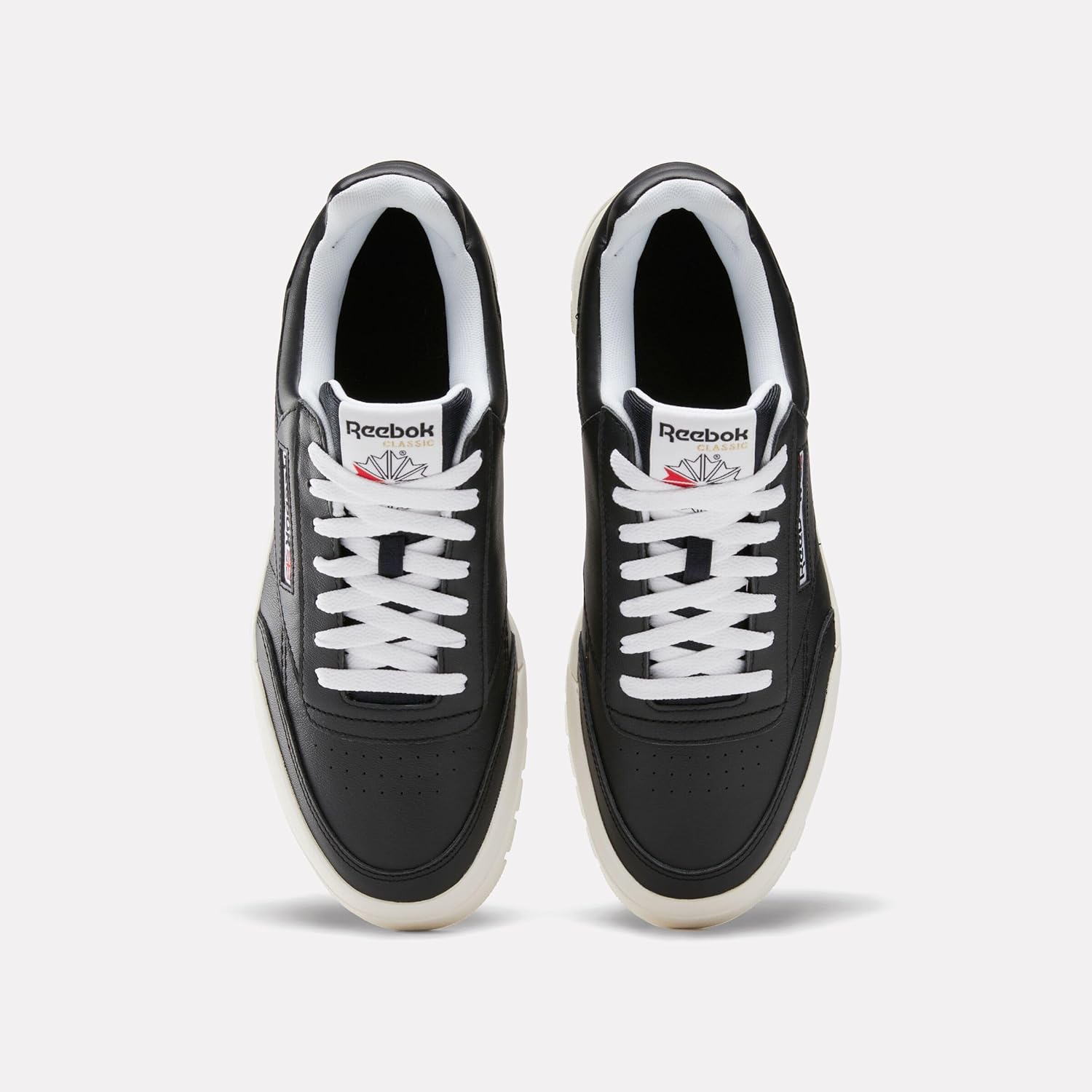Кроссовки Reebok Unisex Club C Megacourt, белый/черный — фото 4