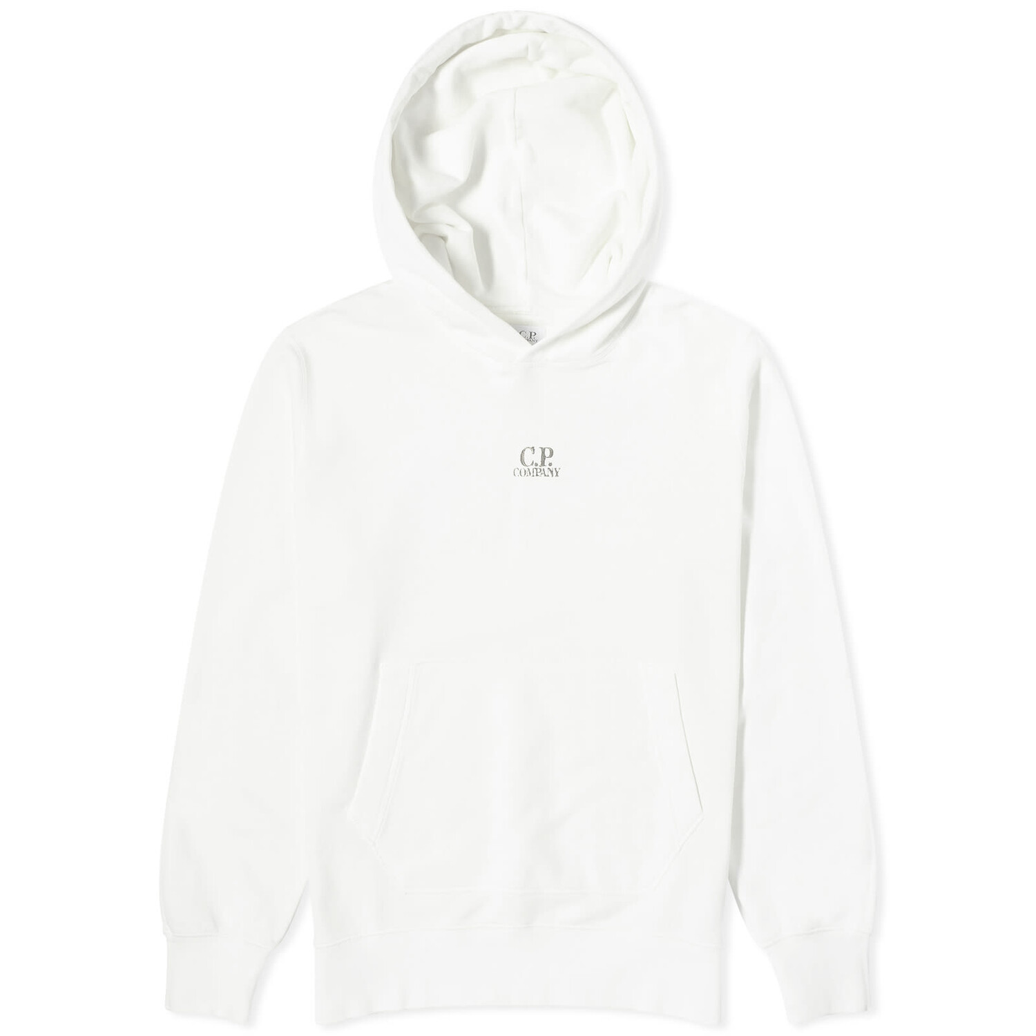 

Худи C.P. Company Artisinal Logo Popover Hoody, цвет Gauze White