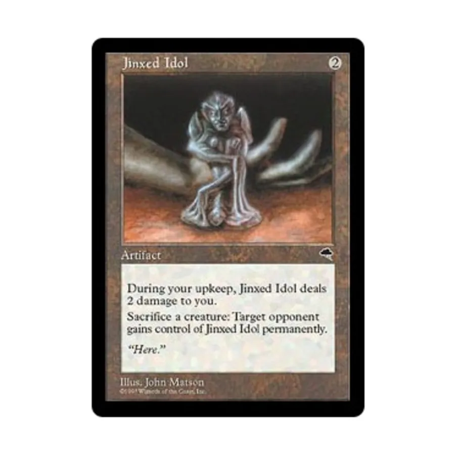 

CCG Сглазенный идол (клавиша R), MTG - Tempest