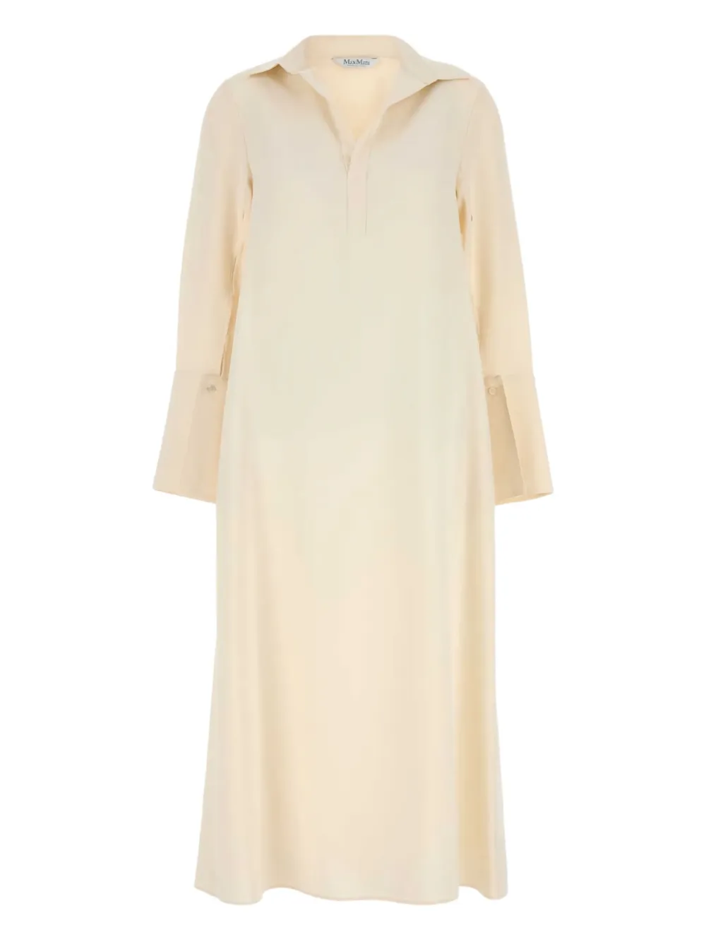 

Платье Ossola с косым воротником MAX MARA, нейтральный