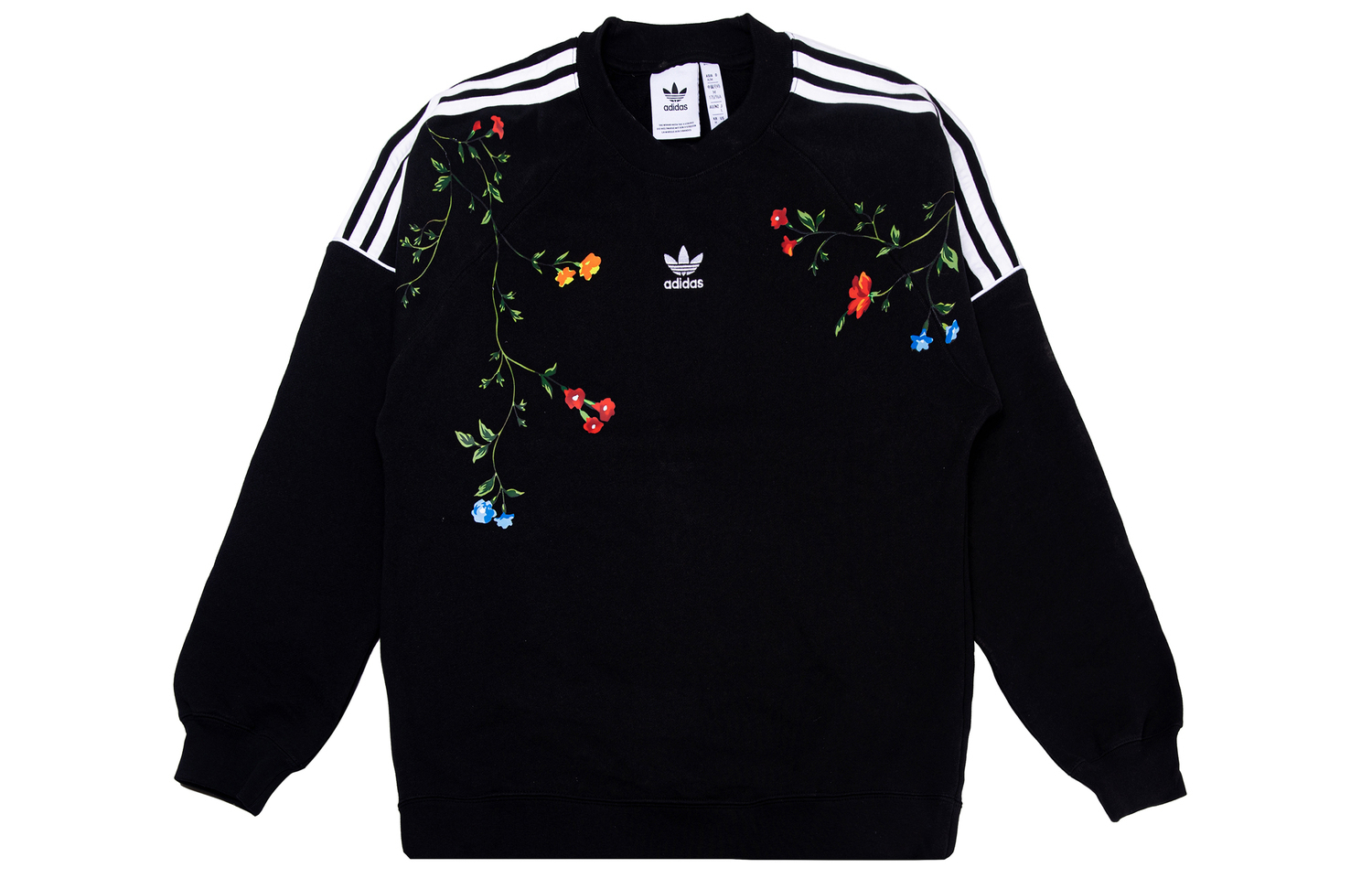 

Свитшот Unisex 3 Stripe Adidas Originals, черный