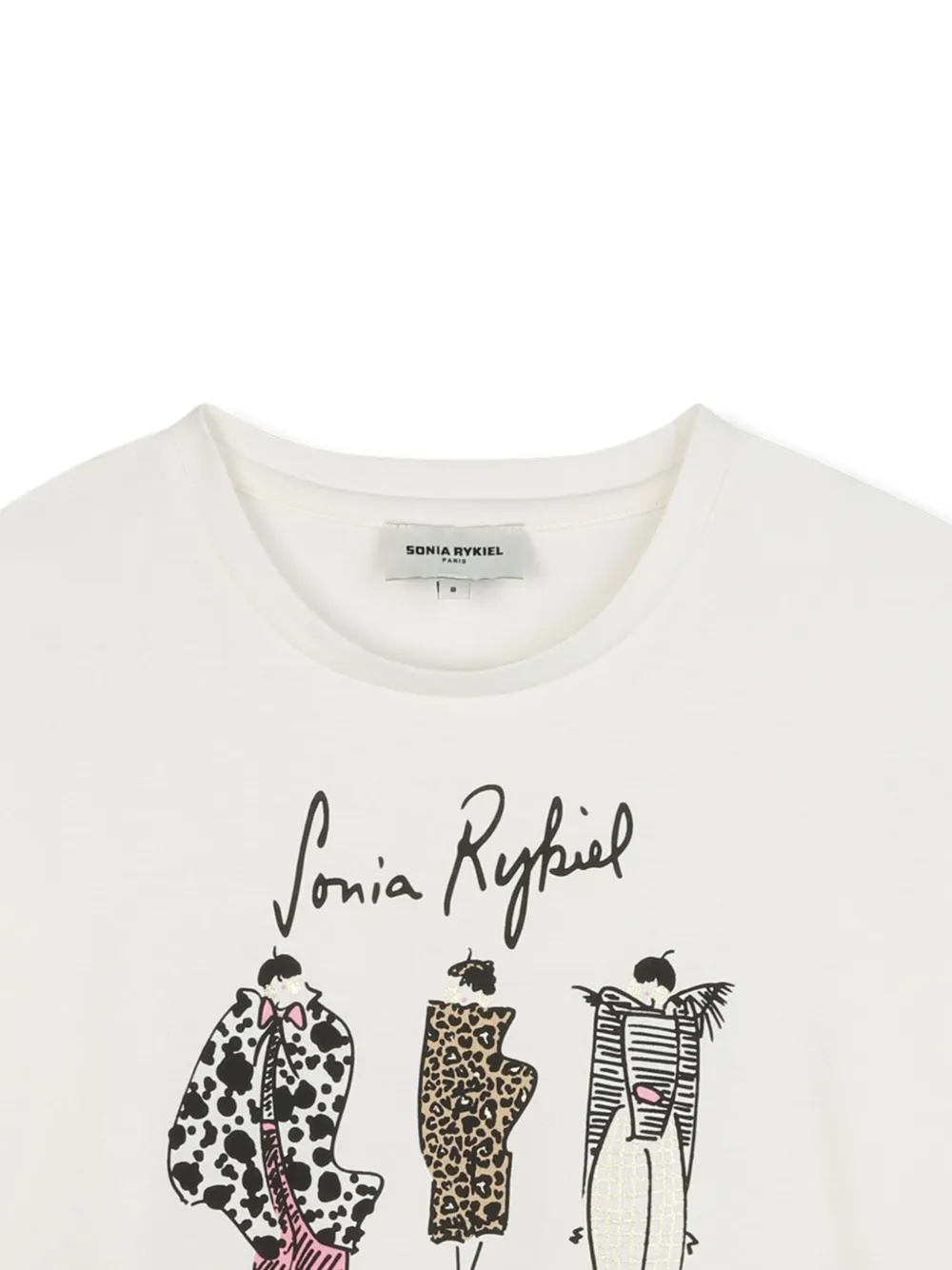 Толстовка с графичным принтом SONIA RYKIEL ENFANT, нейтральный — фото 3