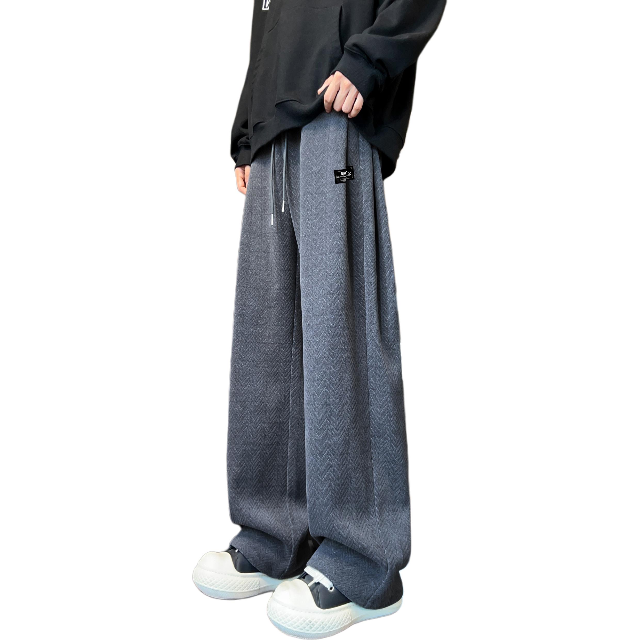 

Повседневные брюки Unisex Moderate Straight Fit ZIAREL, темно-серый[removable logo]