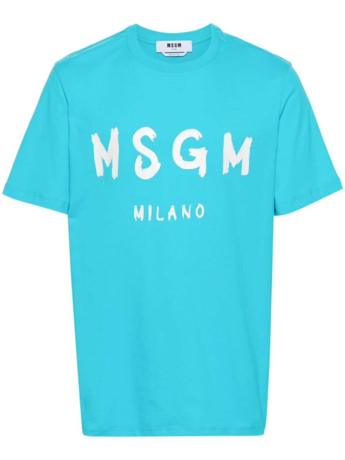 

Футболка с логотипом MSGM, синий