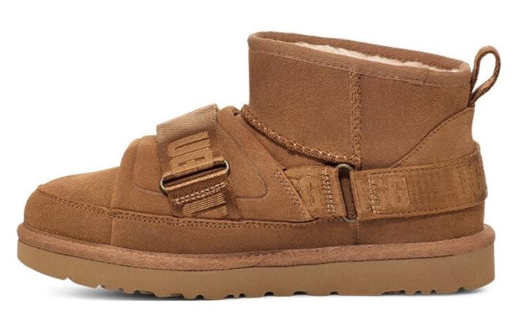 Ботинки UGG Classic Ultra Mini с креплением, коричневый