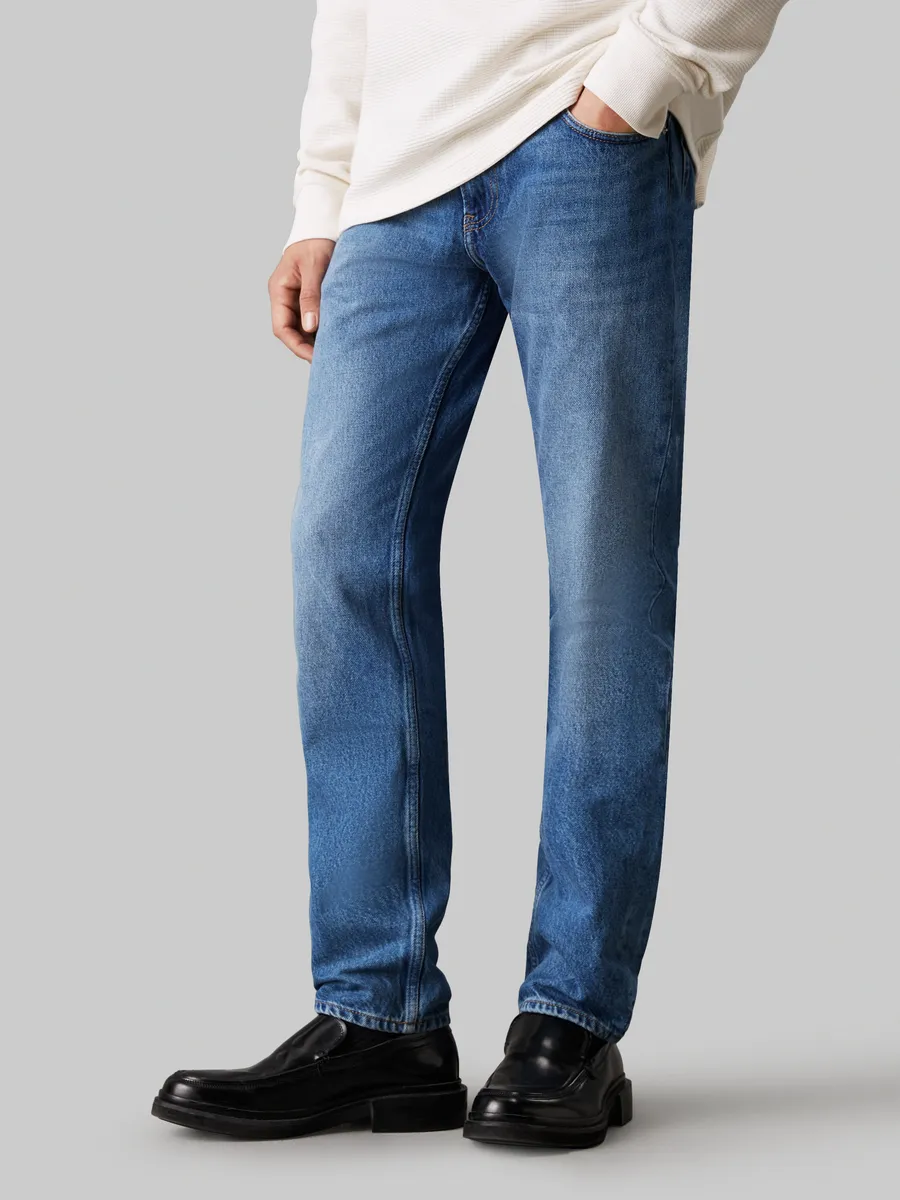 

Прямые джинсы Calvin Klein Jeans "AUTHENTIC STRAIGHT", с 5 карманами, джинсовый