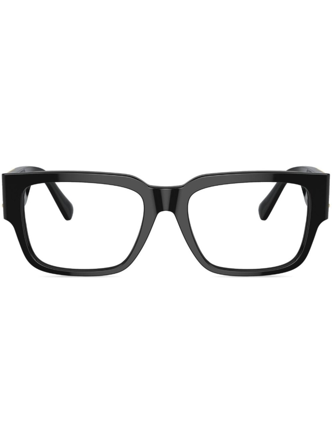 

Versace Eyewear очки в квадратной оправе с декором Medusa, черный