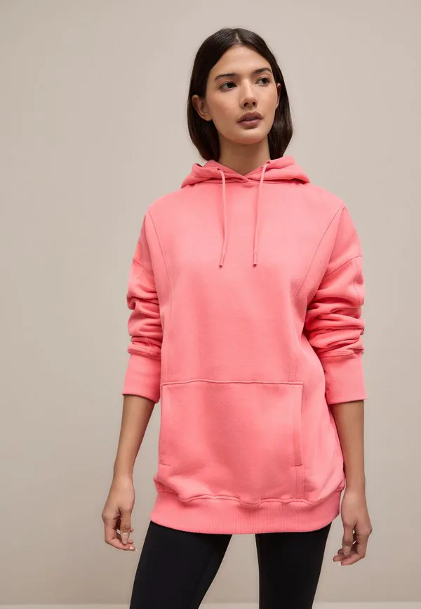 Активная удлиненная толстовка с капюшоном Next, Bright Pink