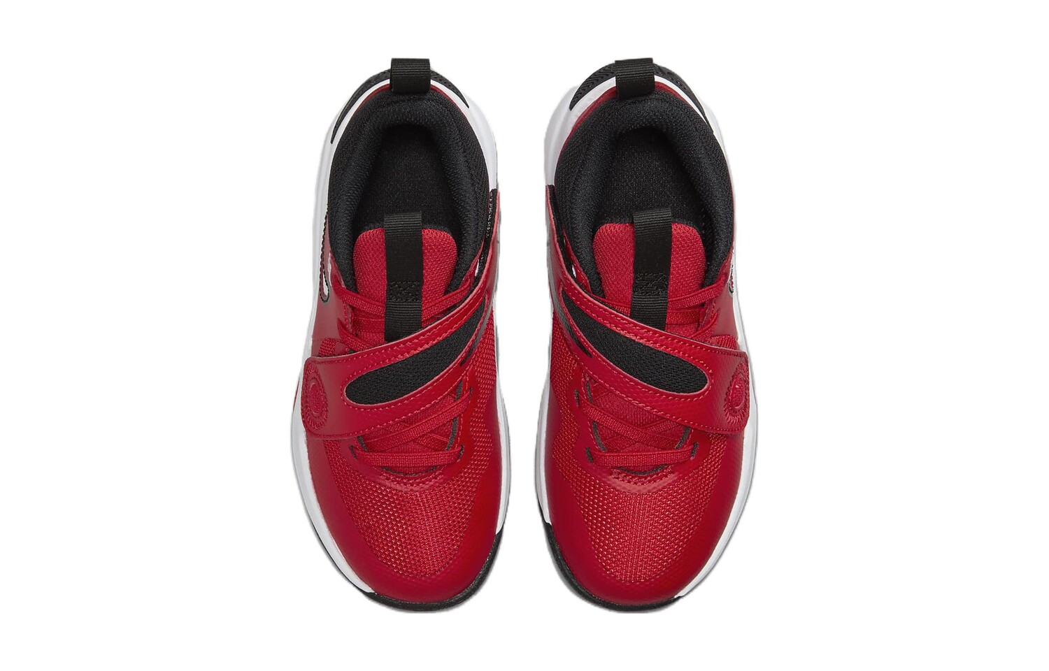 Кроссовки Nike Team Hustle D 11 Kids Lifestyle для детей, University Red/White/Black — фото 3