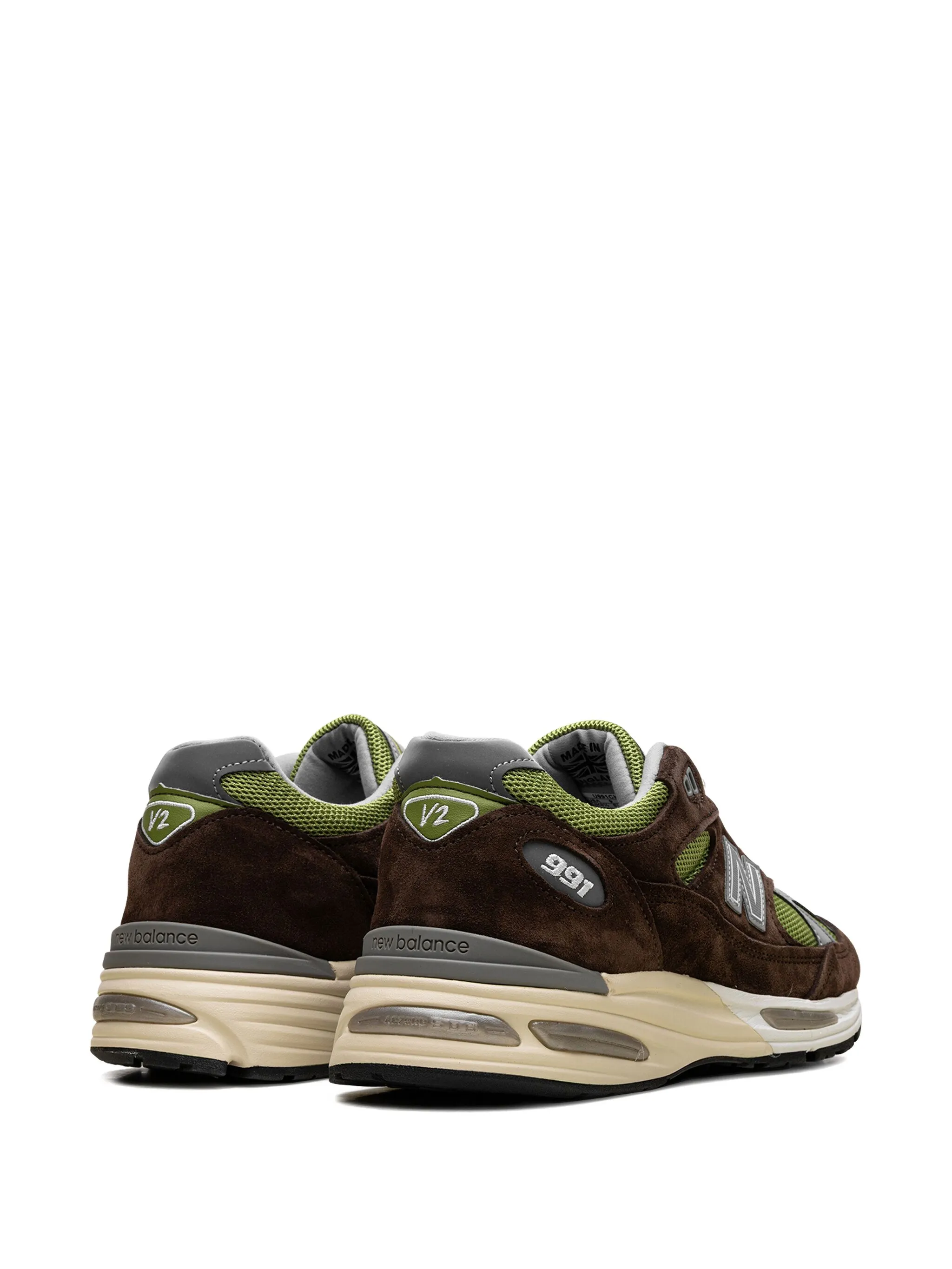 Кроссовки 991v2 из коллаборации с Kith Daniëlle Cathari New Balance, коричневый — фото 4