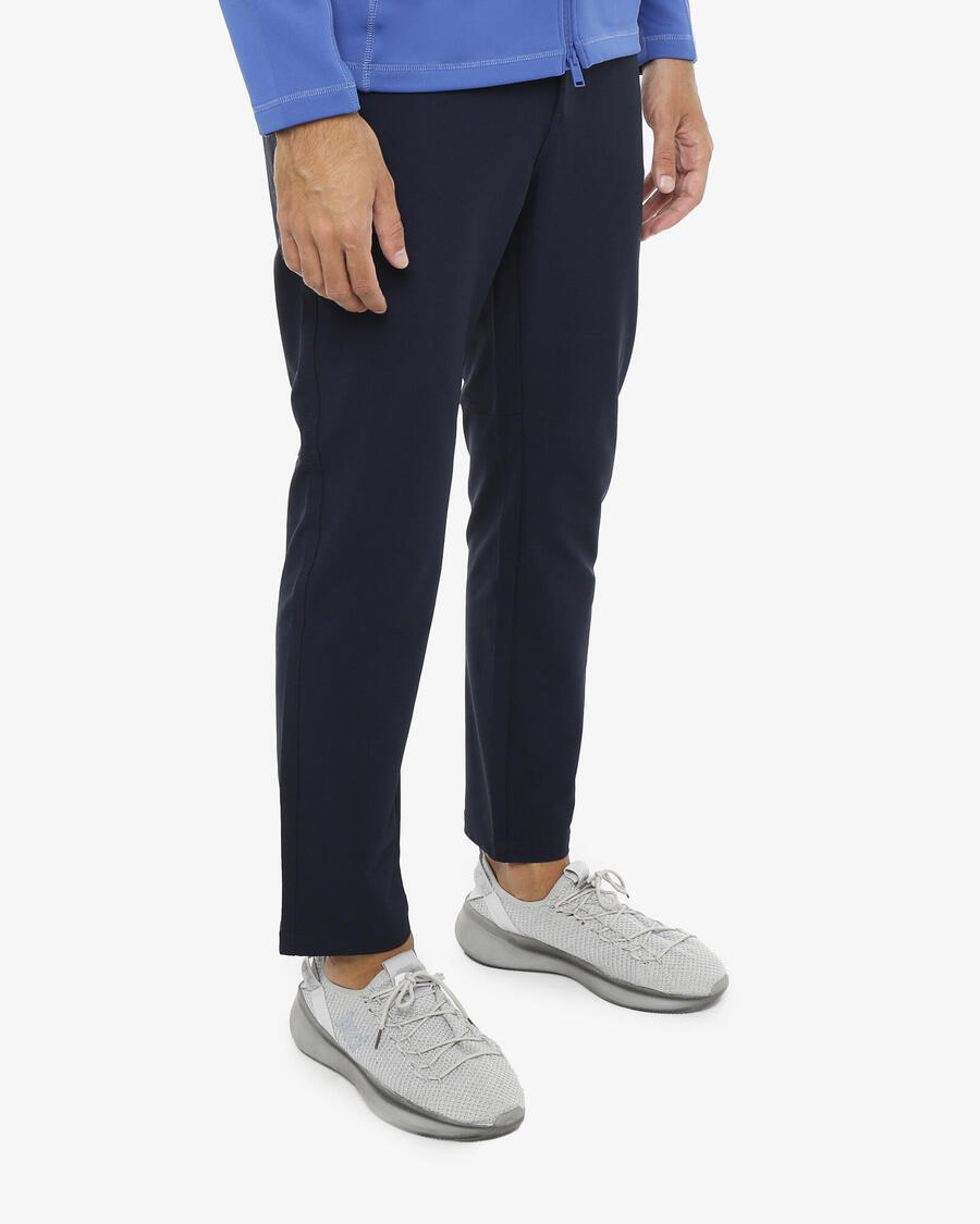 

JAKED Синтетические спортивные брюки темно-синего цвета для мужчин