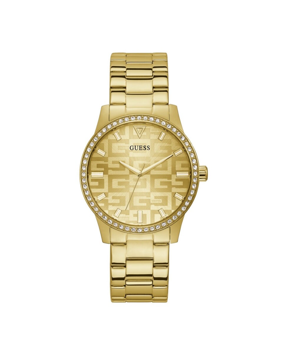 

Женские часы G check GW0292L2 со стальным и золотым ремешком Guess, золотой