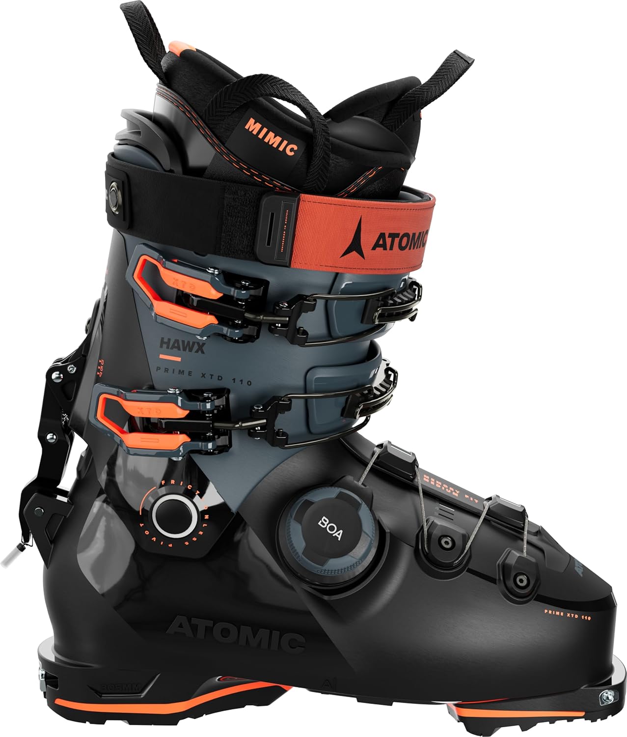 

Мужские горнолыжные ботинки Atomic HAWX Prime XTD 110 BOA, Black/Storm/Orange, Черный, Мужские горнолыжные ботинки Atomic HAWX Prime XTD 110 BOA, Black/Storm/Orange