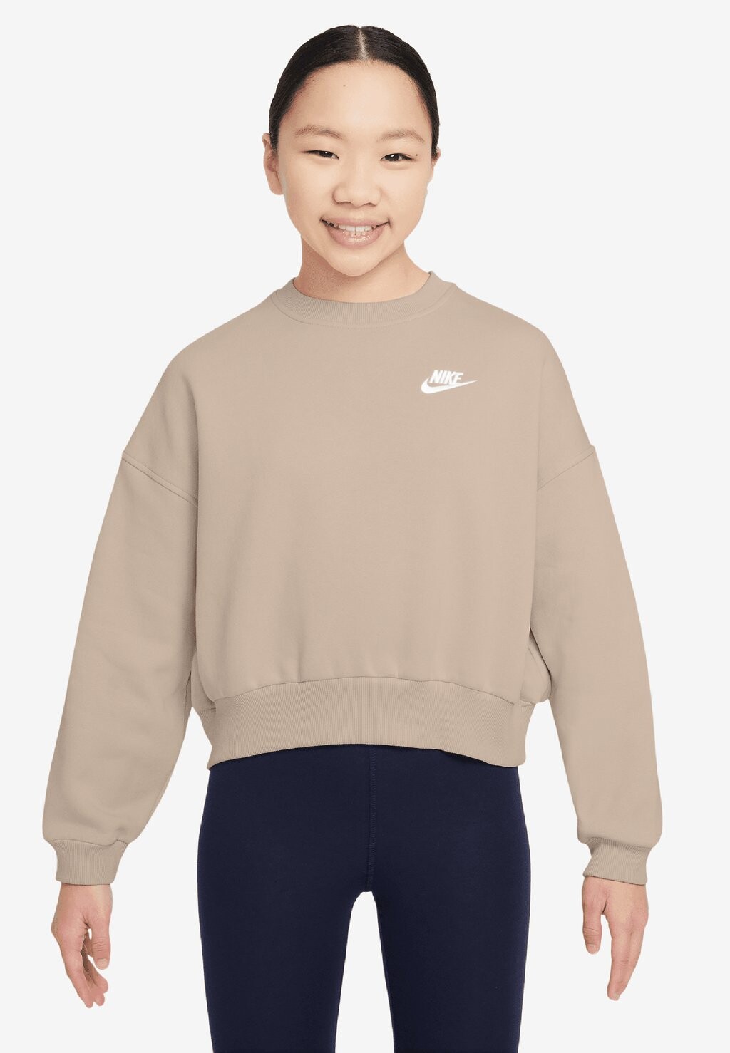 

Толстовка CLUB Nike Sportswear, бежевый