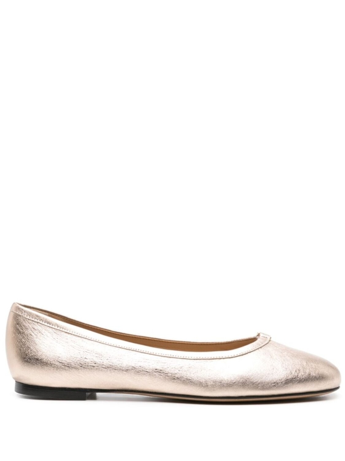 

Chloé балетки Marcie с эффектом металлик, золотистый