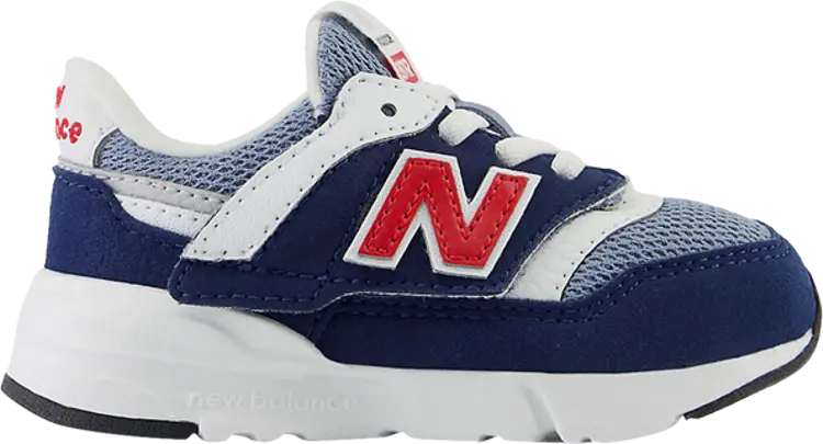 

Кроссовки 997R New-B Hook & Loop Toddler 'Navy Team Red', синий