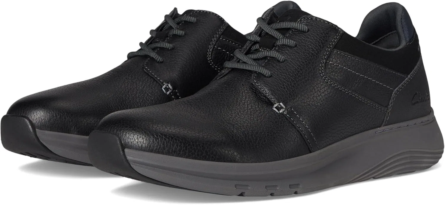 Мужские ботинки Clarks 26179455 Oxford, 2-Black Leather — фото 2
