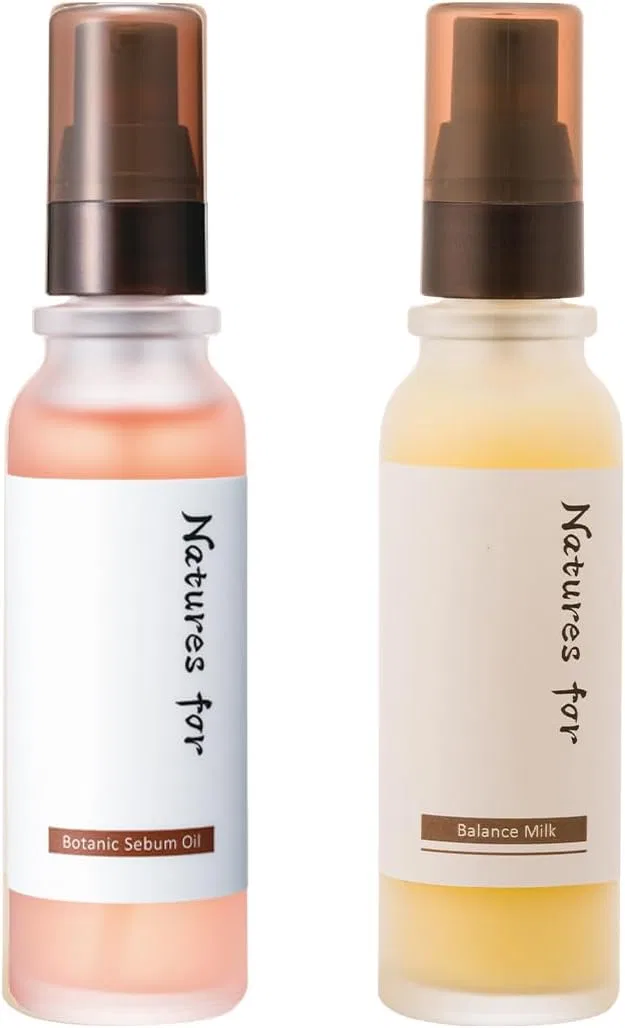 Набор для ухода за кожей Botanic Sebam Oil и Balancing Milk Natures For