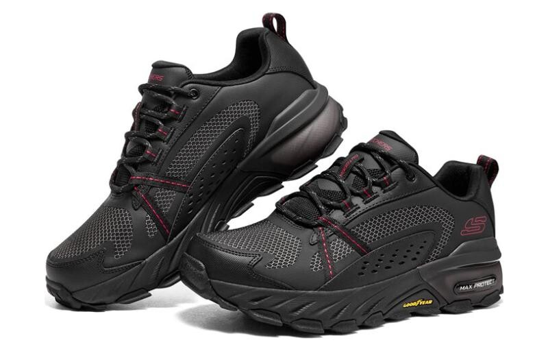 Кроссовки Skechers Max Protect, черный/красный — фото 4