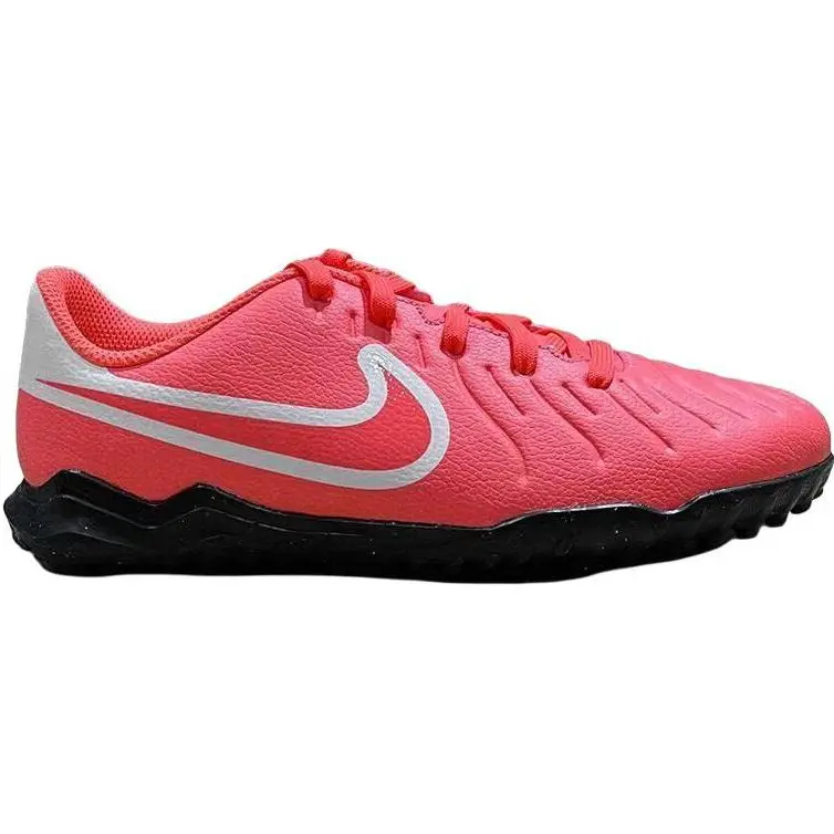 Nike Jr Legend 10 нескользящие износостойкие низкие детские футбольные бутсы pink — фото 3