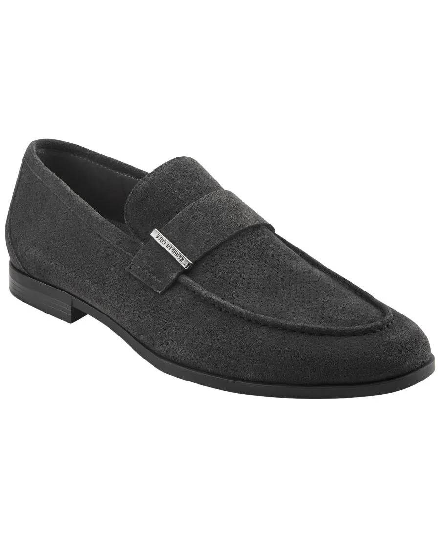 Мужские лоферы Sylvan без шнурков Kenneth Cole New York, Charcoal Suede
