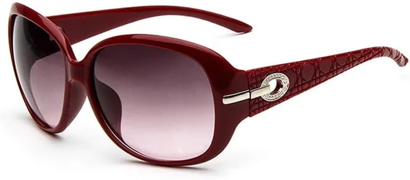 

Элегантные женские солнцезащитные очки в крупной оправе с защитой от ультрафиолета, в стиле ретро, ​​винтажные градиентные линзы, женские и мужские солнцезащитные очки HYYZZC, Rose Red