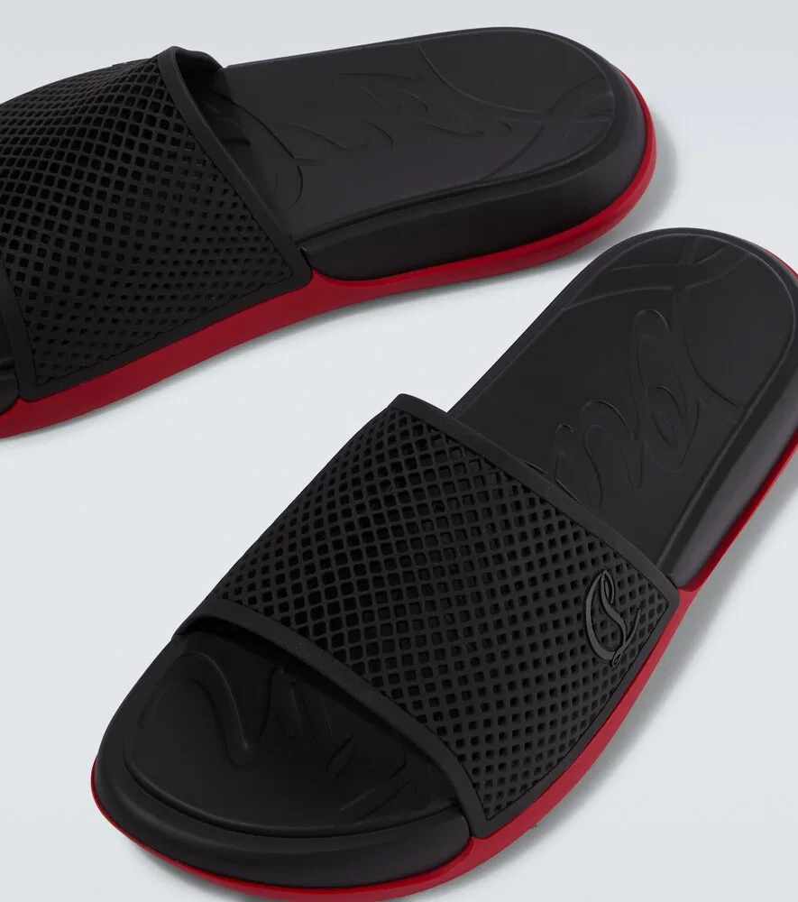 Легкие и непринужденные горки Christian Louboutin, черный — фото 3