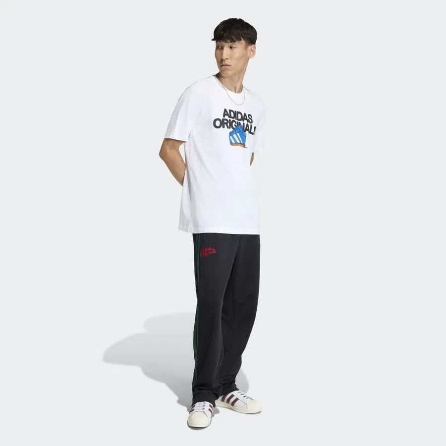 Футболка с принтом KT0488 Gfx T adidas, Белый — фото 4