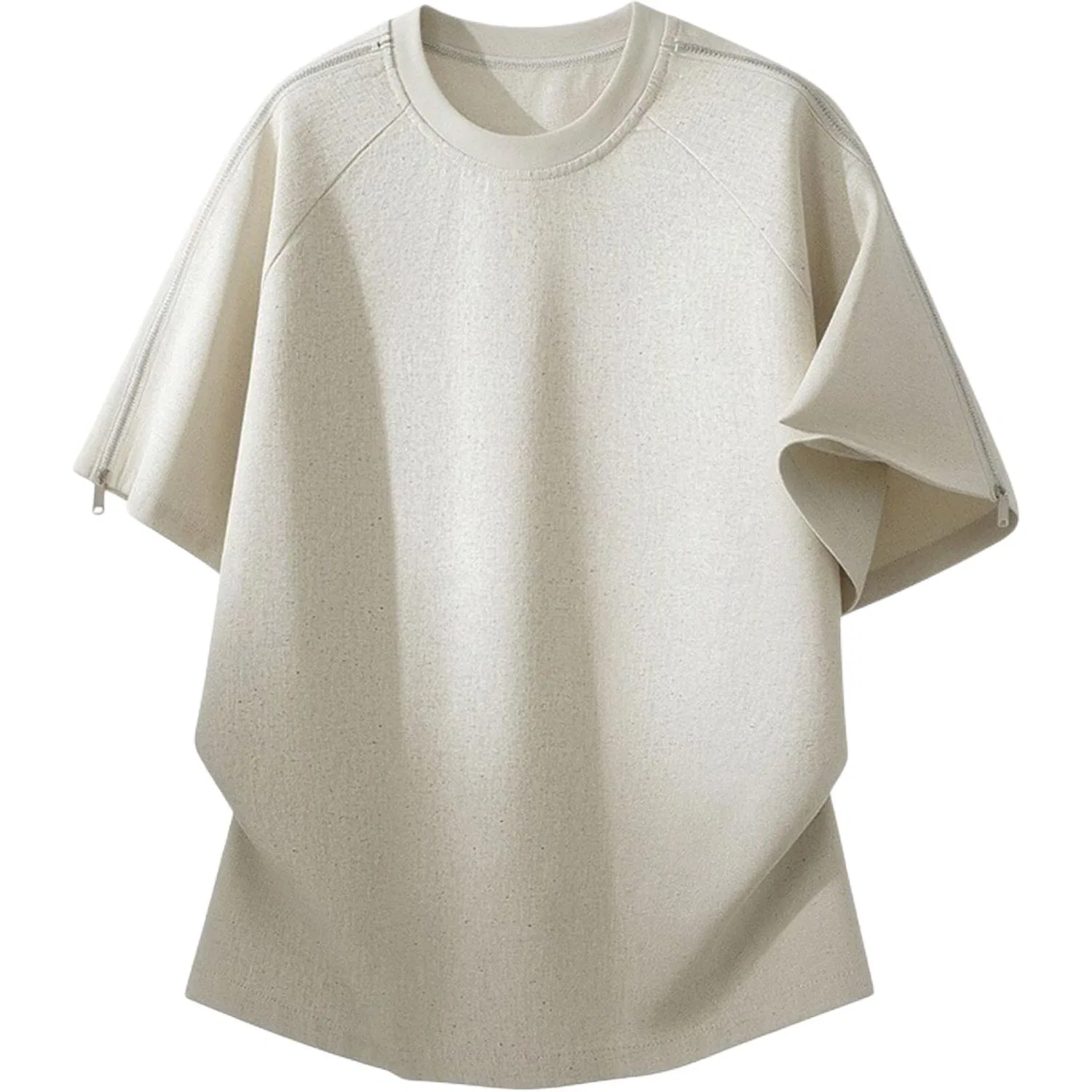 Детская футболка с круглым вырезом, прямая GWAF, Light Beige