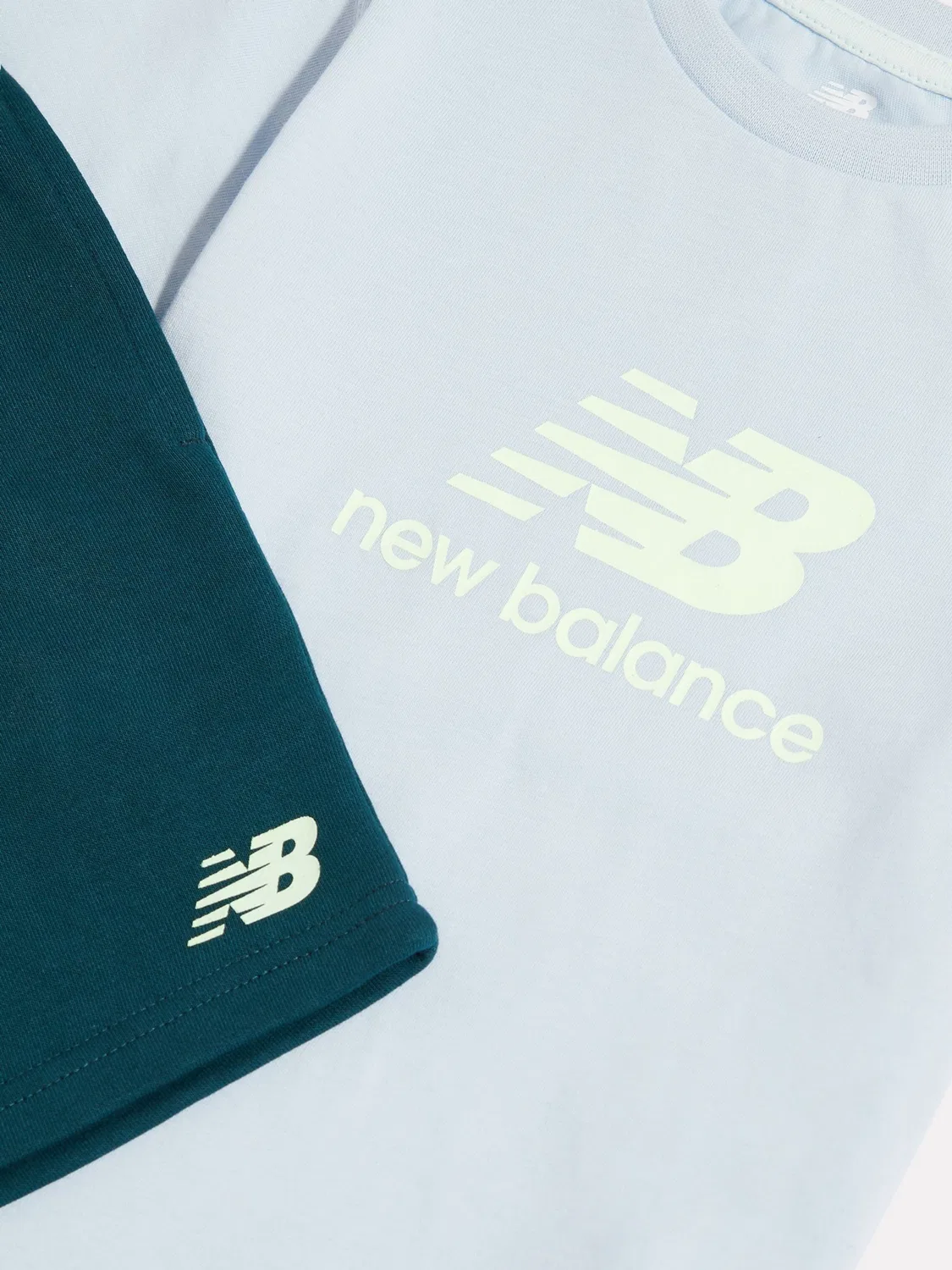 Спортивный комплект New Balance, бирюзовый — фото 3