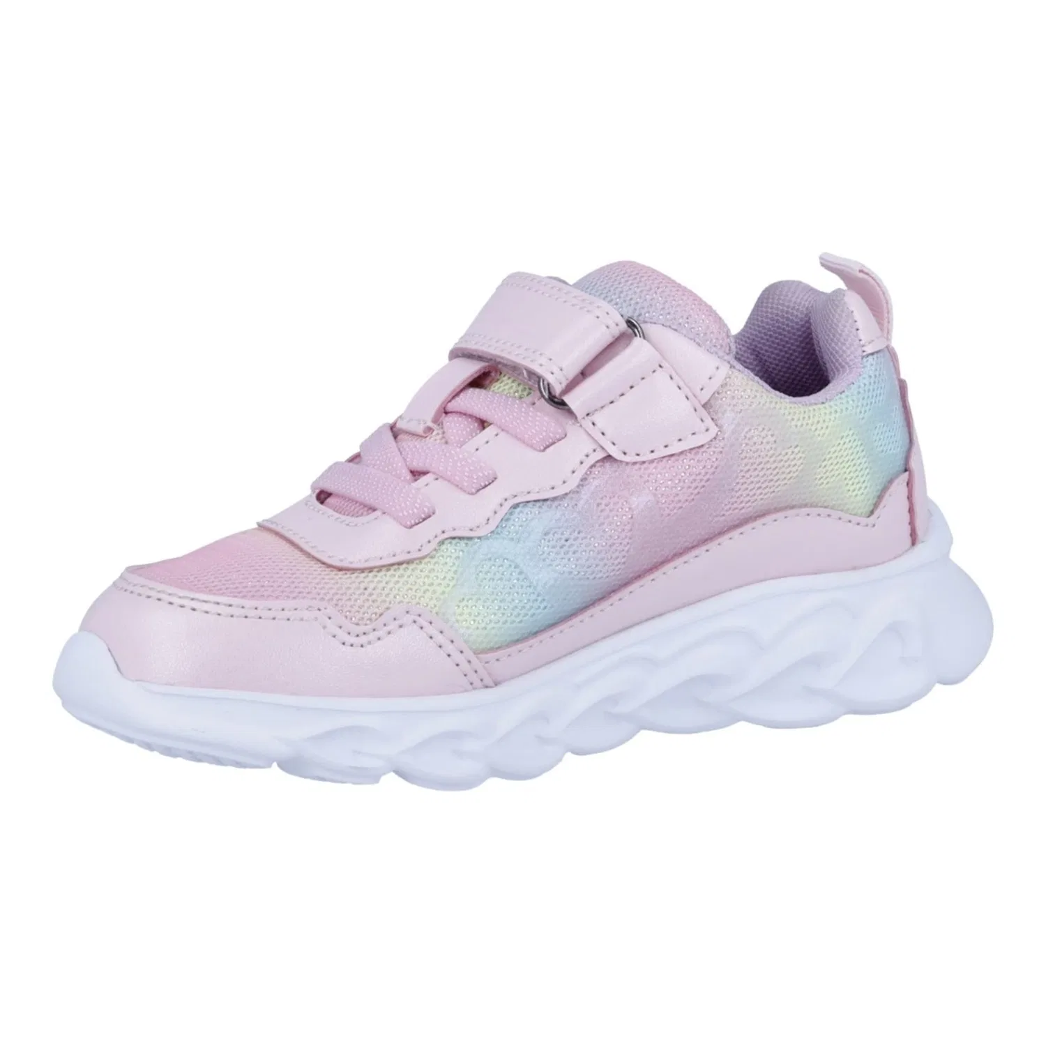 Детские слипоны с блестками Richter, Pink Multi