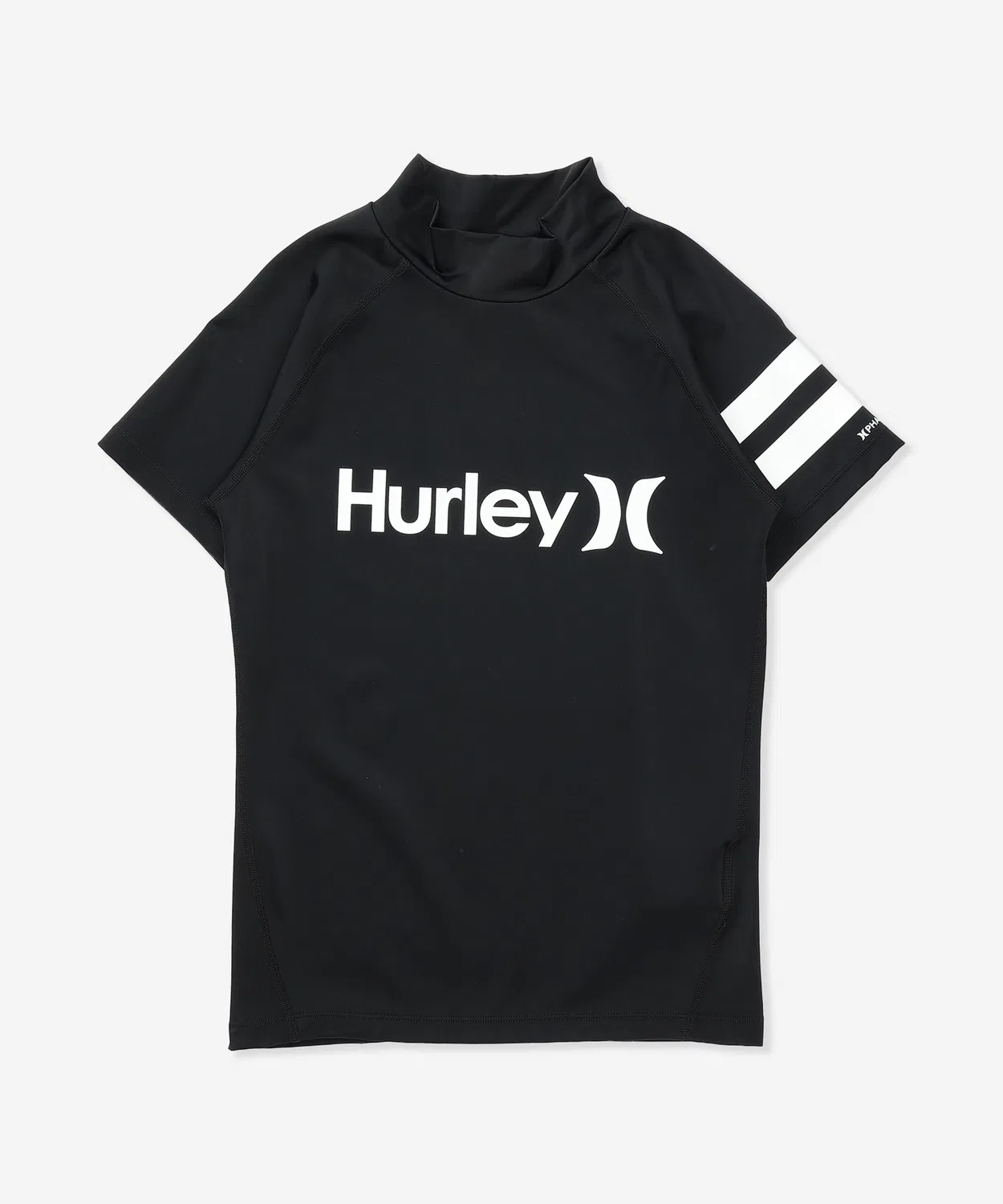 Детская рашгард-футболка с принтом PHANTOM RASH ICON BLOCK PARTY Hurley, Black