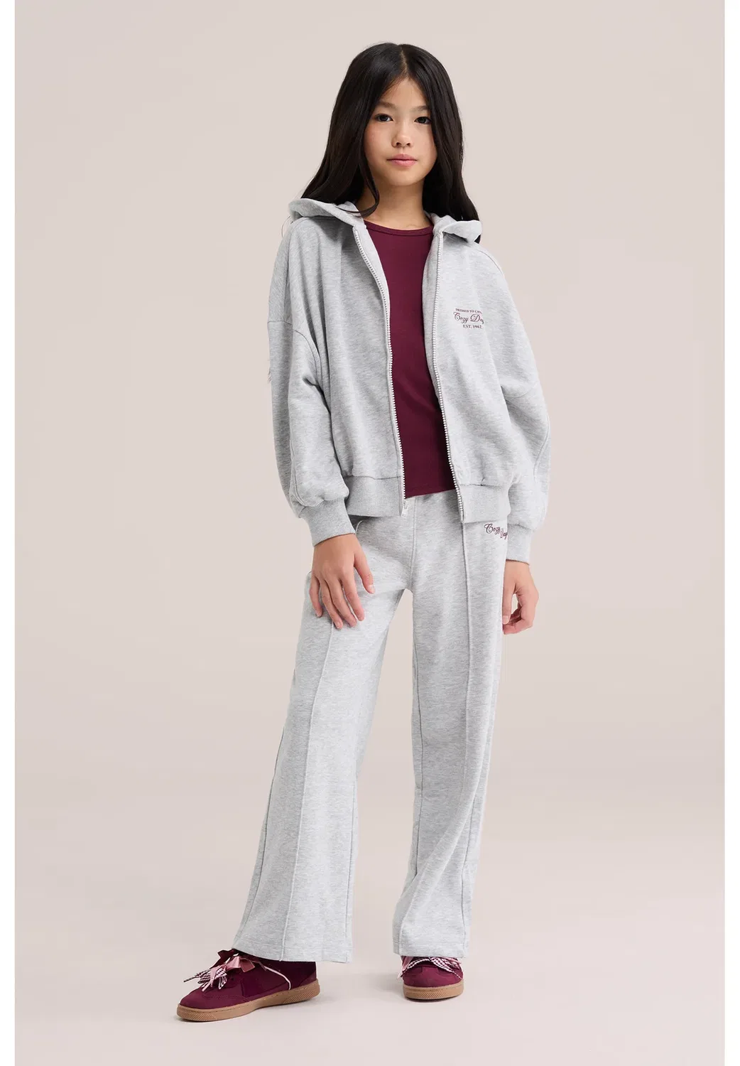Толстовка на молнии We Fashion, Light Grey — фото 2