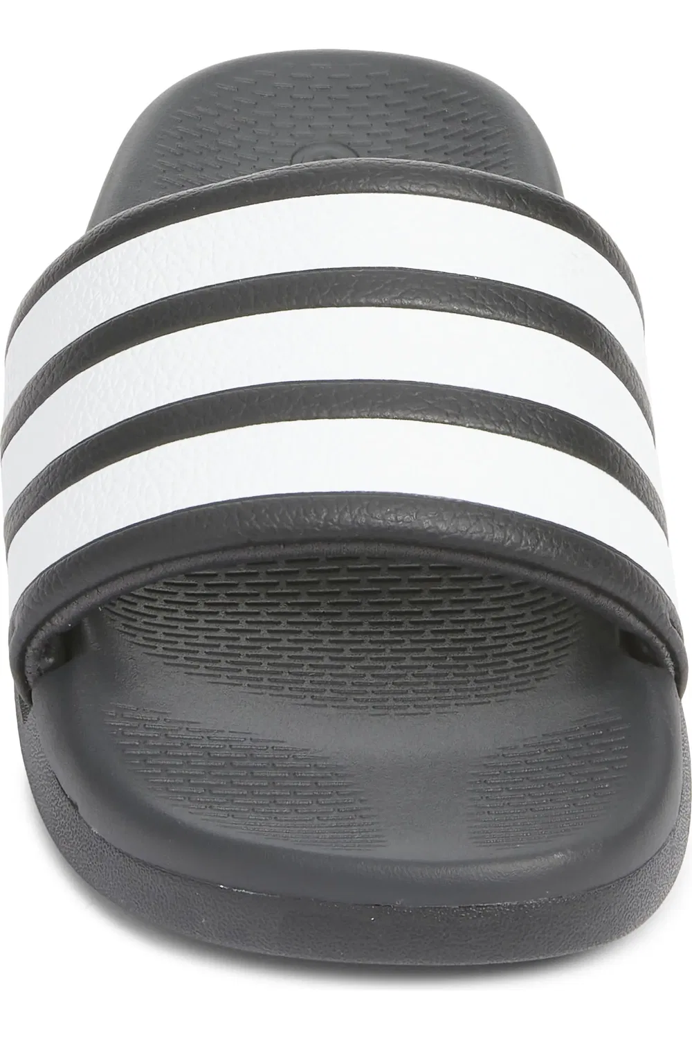 Детские сандалии шлепанцы спортивные с Cloudfoam Adilette Comfort 2.0 adidas, Core Black/White/Carbon — фото 4