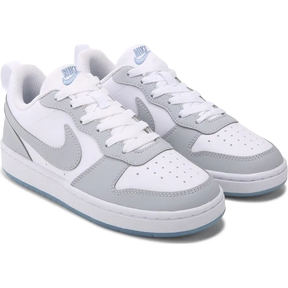 Детские низкие кроссовки Court Borough Recraft Nike, Blue/Grey