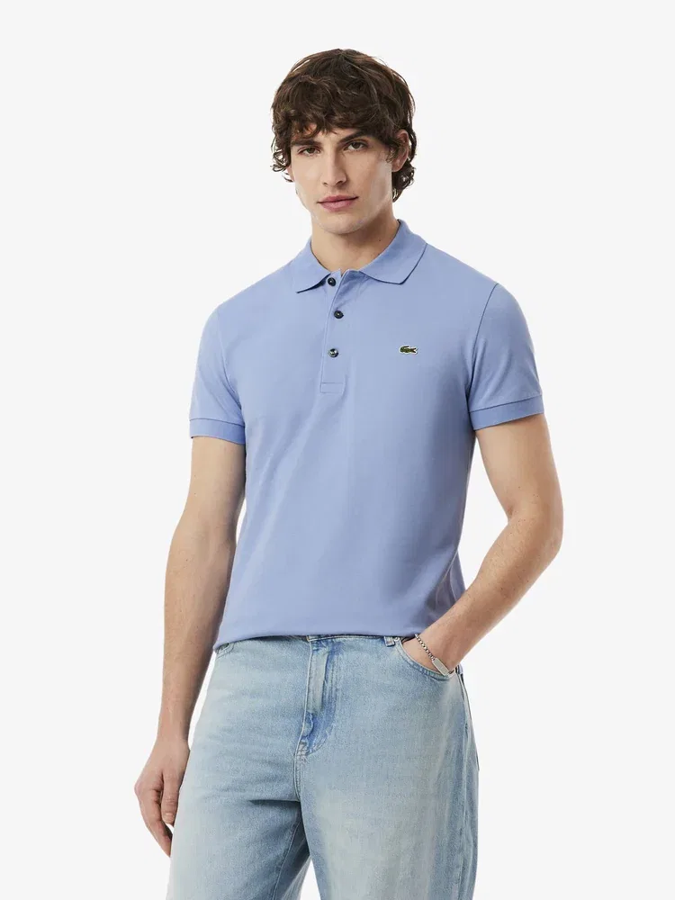 Футболка поло Slim Fit LACOSTE, Antique Silver