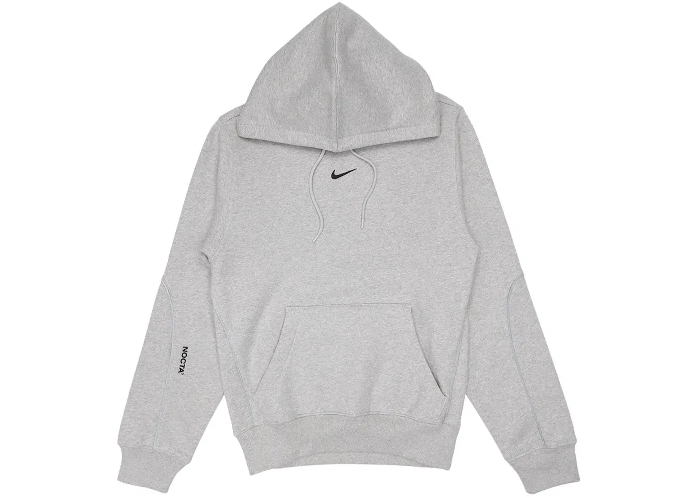 Мужская худи с принтом Cardinal Stock Nike NOCTA, Grey