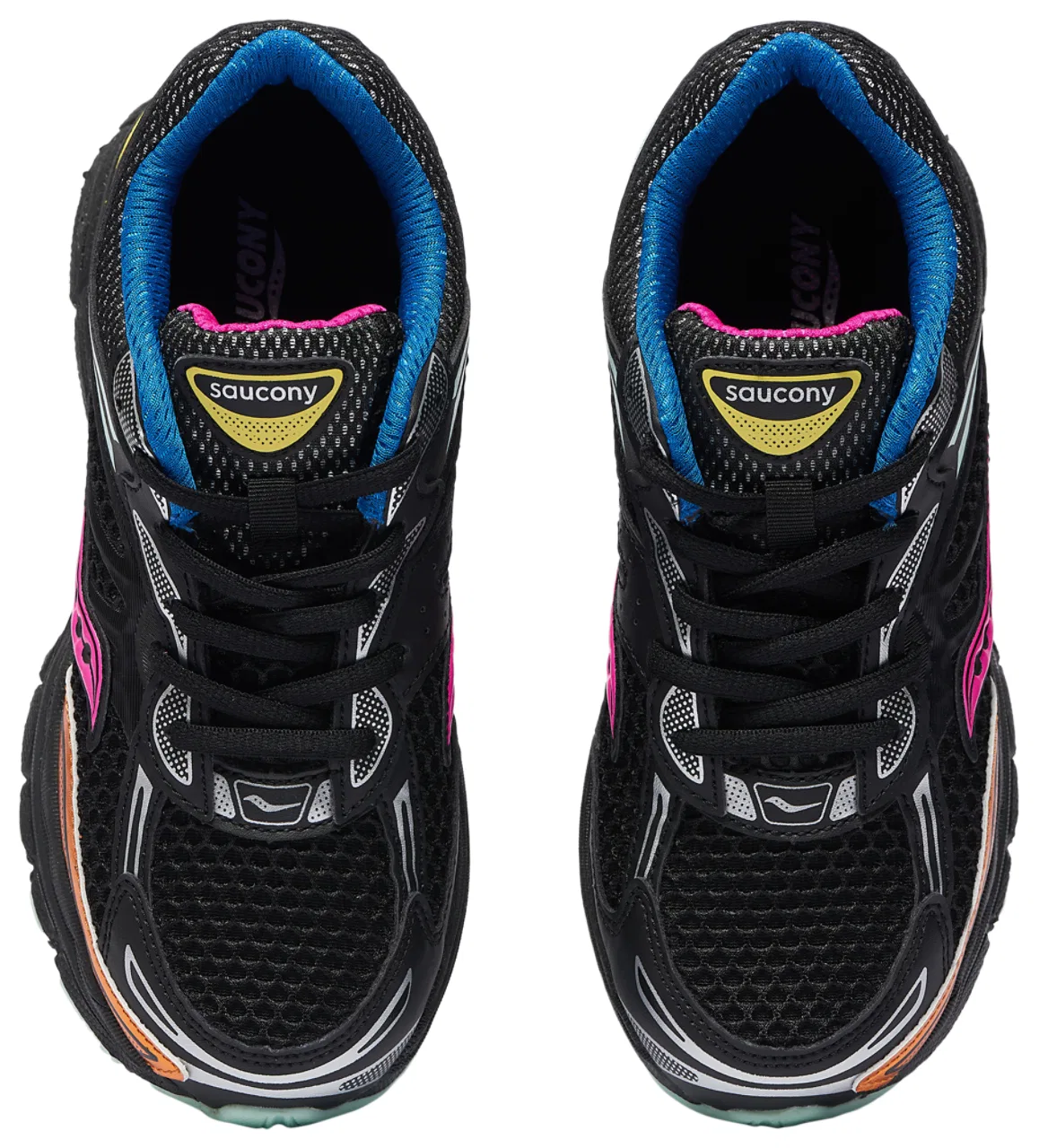 Кроссовки для мальчиков Omni 9 Saucony, цвет Black/Multi — фото 4