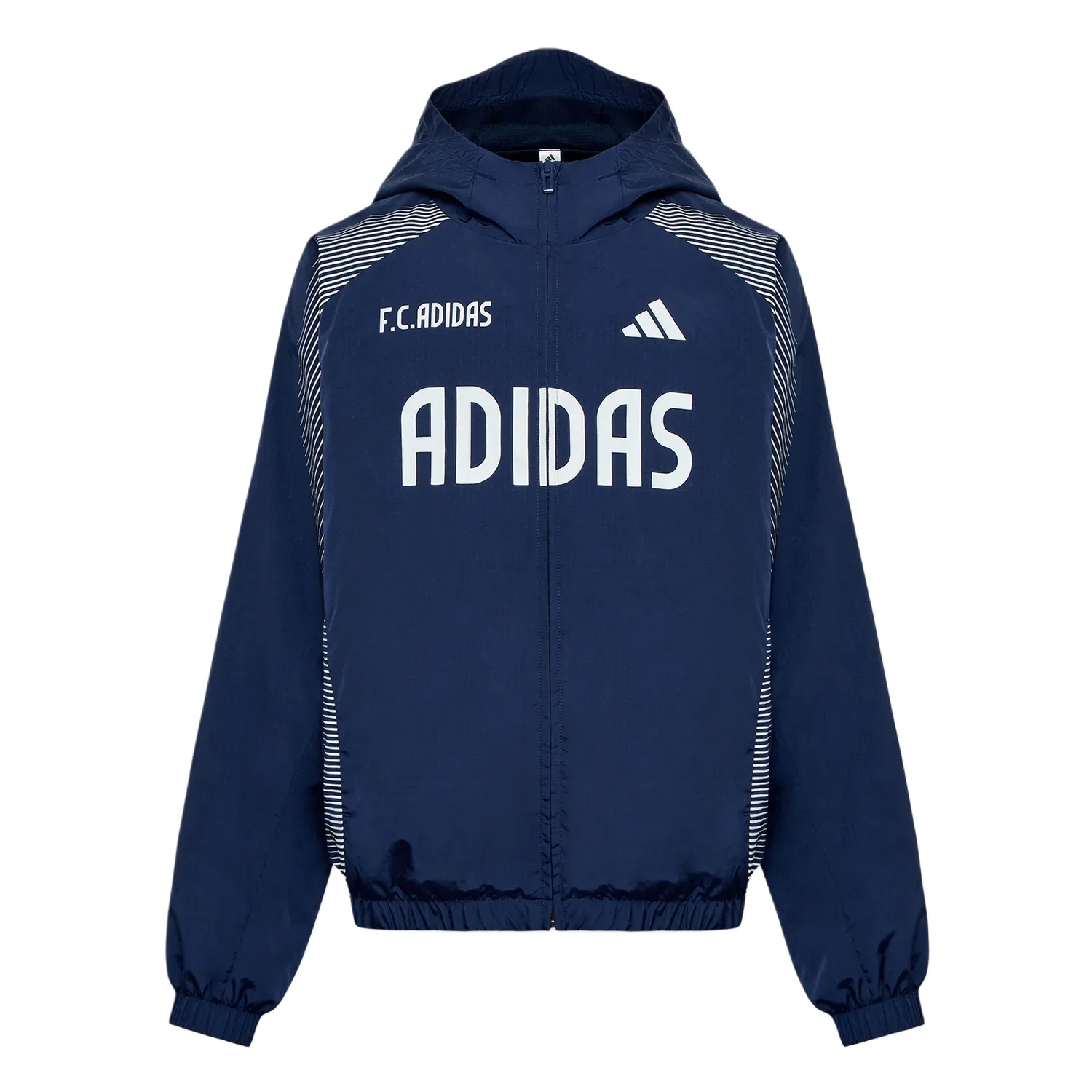 Детская куртка с капюшоном Adidas, Tech Indigo