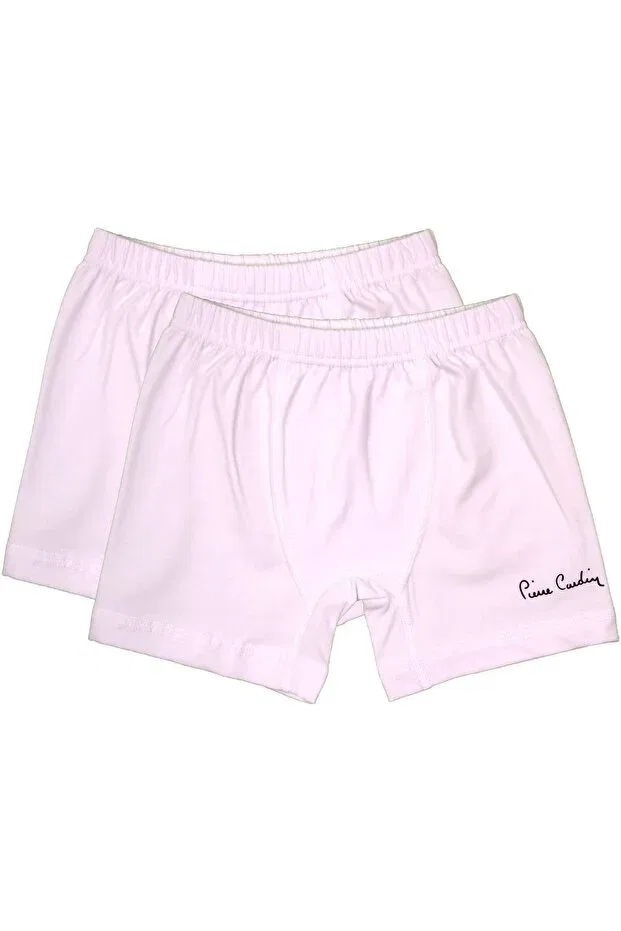 Детские трусы-боксеры для мальчиков хлопковые Pierre Cardin, White