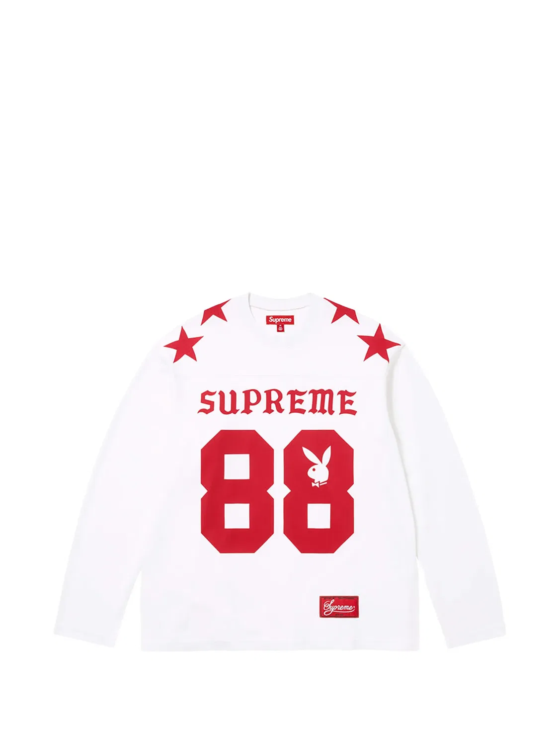 Толстовка с принтом из коллаборации с Playboy Supreme, белый