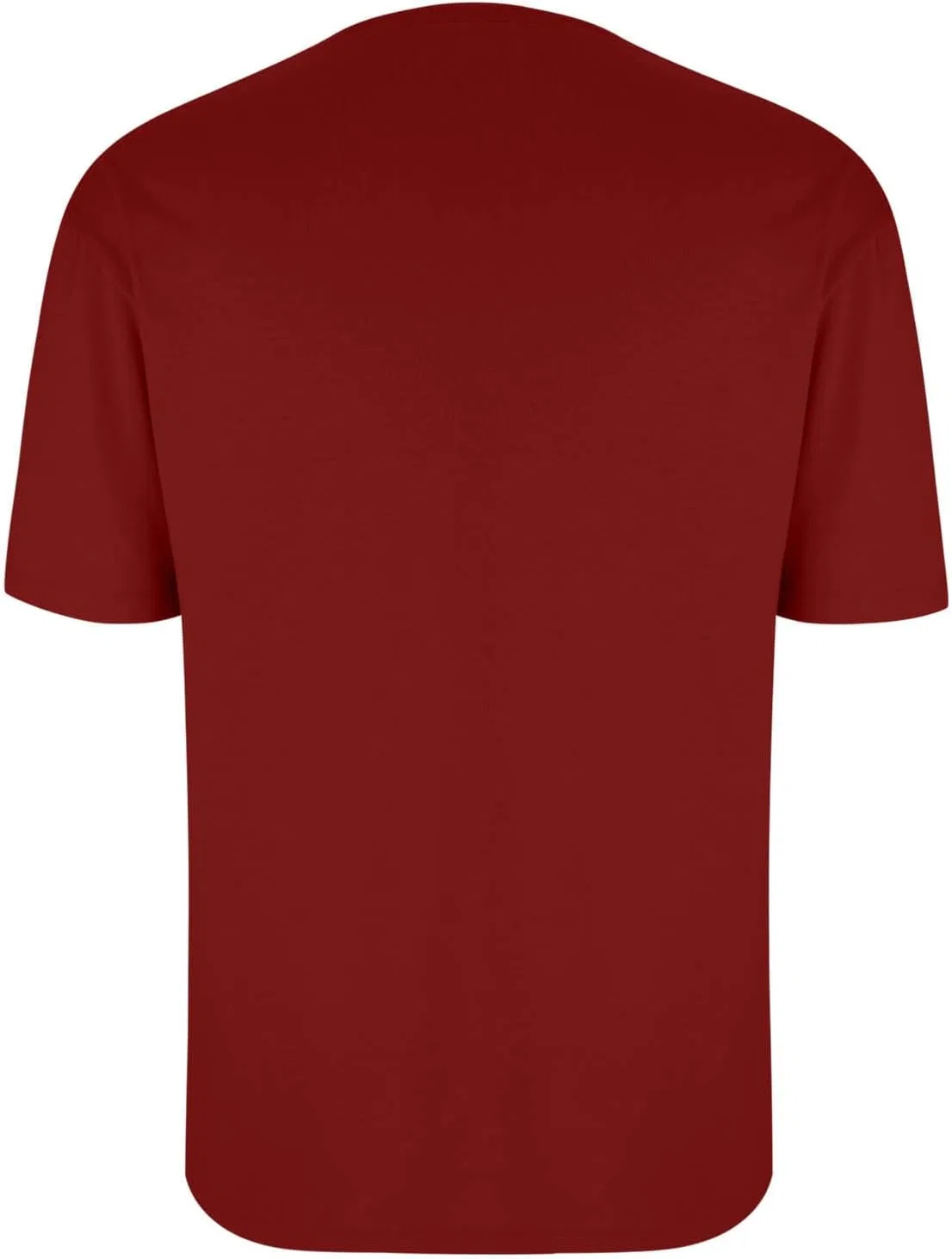 Мужская футболка базовый крой Crewneck Red — фото 4