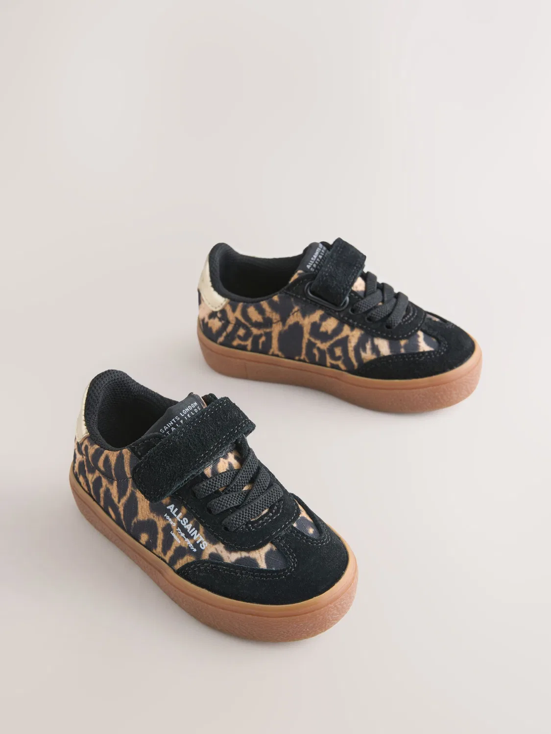 Кроссовки с леопардовым принтом Ripstop Gum Sole, All Saints, Leopard — фото 2