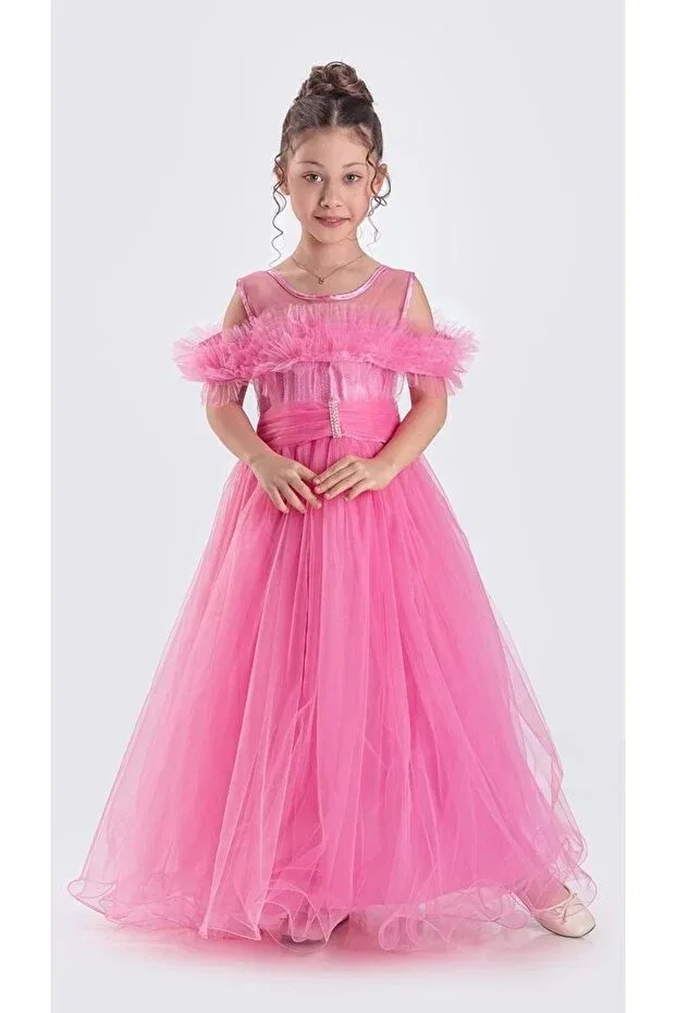 Детское платье для девочек с длинным рукавом Mnk Baby&Kids, Floria