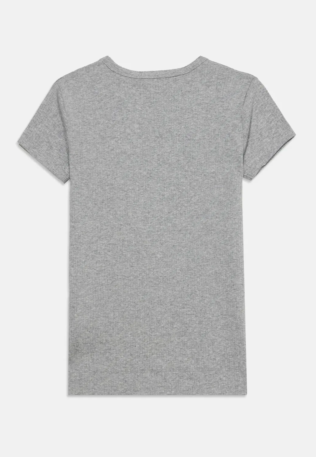 Футболка унисекс - базовая футболка Marmar Copenhagen, Light Grey Melange — фото 2