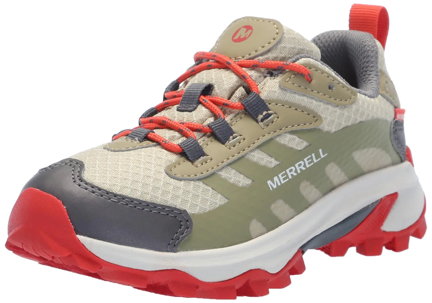 Детские водонепроницаемые кроссовки для хайкинга Moab Speed 2 Low Merrell, Coyote